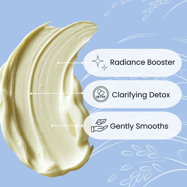 FACE FACTS ULTRA GLOW RICE CLAY veido kaukė, 50 ml