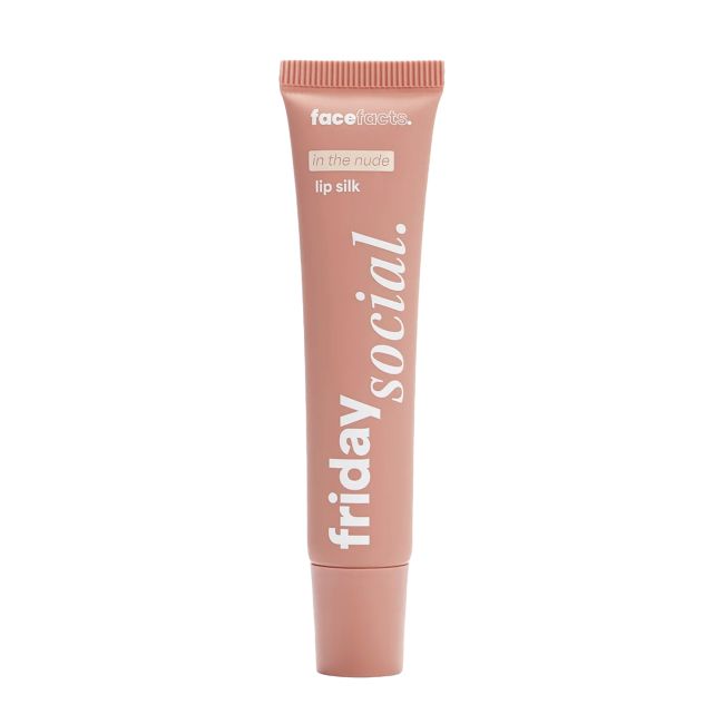 FACE FACTS FRIDAY SOCIAL IN THE NUDE SILK lūpų balzamas, 15 ml