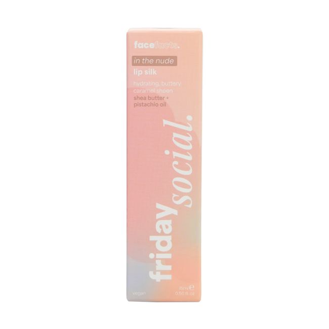 FACE FACTS FRIDAY SOCIAL IN THE NUDE SILK lūpų balzamas, 15 ml