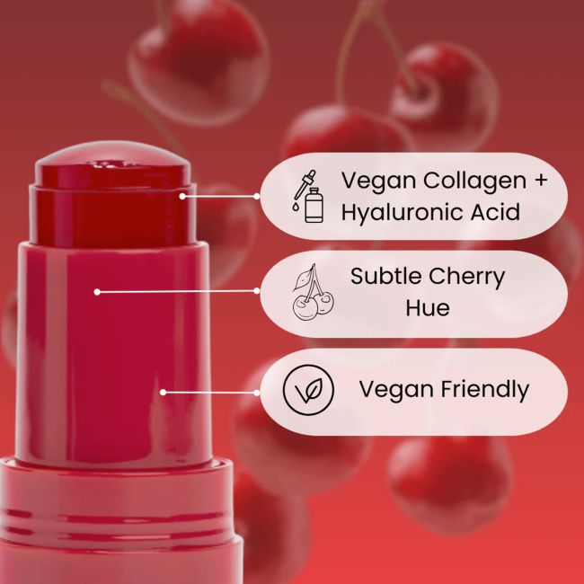 FACE FACTS CHERRY BLISS JELLY lūpų dažai, 8 g