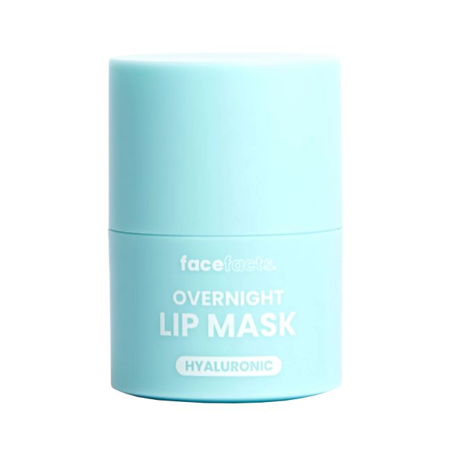 FACE FACTS HYALURONIC OVERNIGHT naktinė lūpų kaukė, 12 g