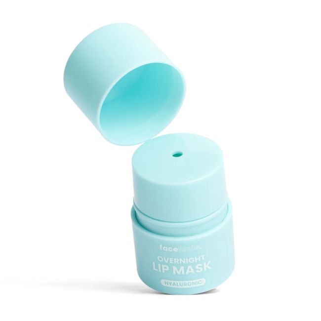 FACE FACTS HYALURONIC OVERNIGHT naktinė lūpų kaukė, 12 g