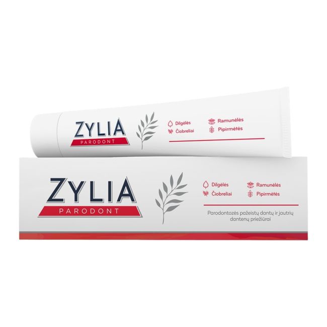 ZYLIA PARODONT dantų pasta, 75 ml