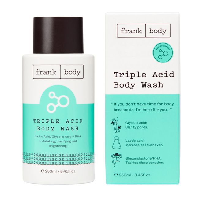 FRANK BODY TRIPLE ACID kūno prausiklis, 250 ml