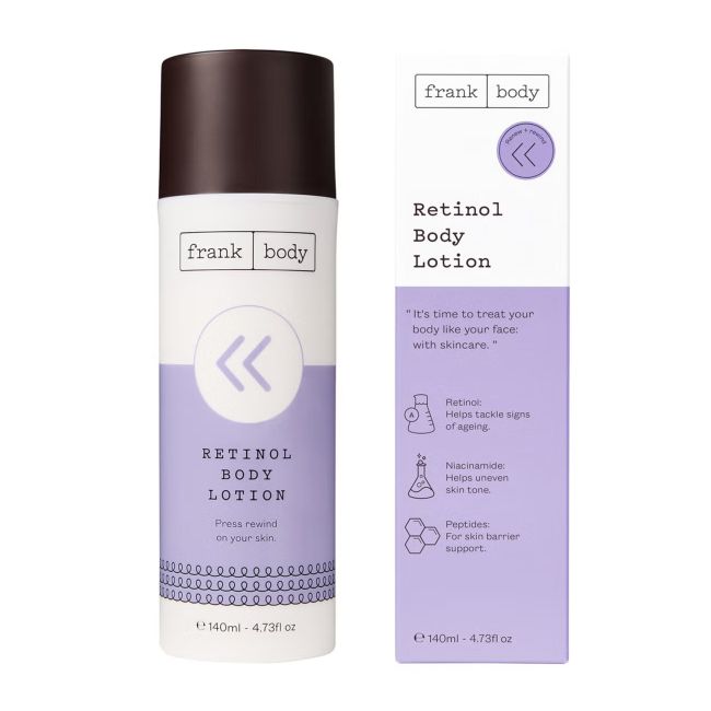 FRANK BODY RETINOL kūno losjonas, 140 ml