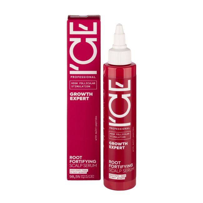 ICE PROFESSIONAL GROWTH EXPERT ROOT FORTIFYING galvos odos serumas, 100 ml