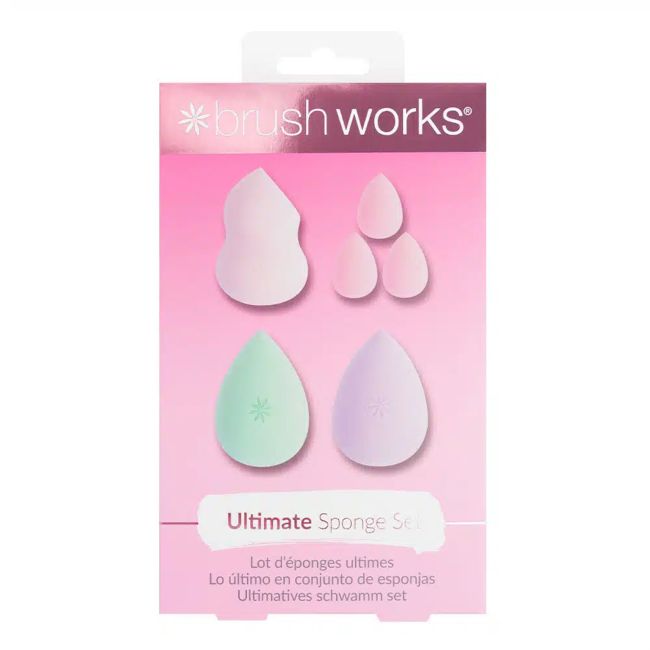 BRUSHWORKS ULTIMATE makiažo kempinėlių rinkinys