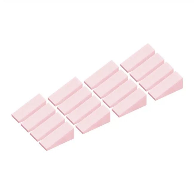 BRUSHWORKS MAKEUP WEDGES makiažo kempinėlių rinkinys (16 vnt.)