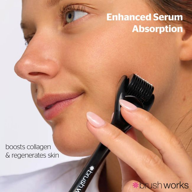 BRUSHWORKS MICRO NEEDLE DERMA veido odos volelis 0.75 mm