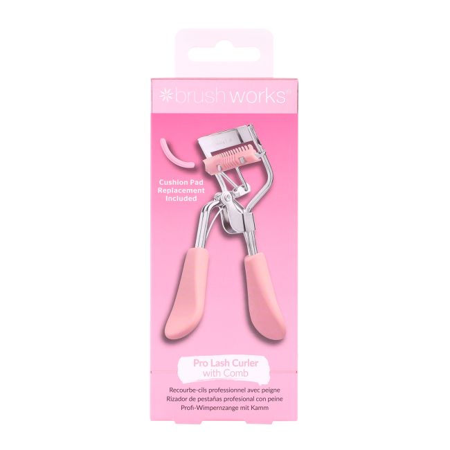 BRUSHWORKS PRO LASH blakstienų rietiklis su šukutėmis