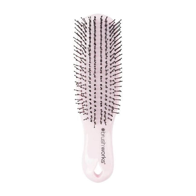 BRUSHWORKS EASYGLIDE DETANGLING TRAVEL plaukų šepetys