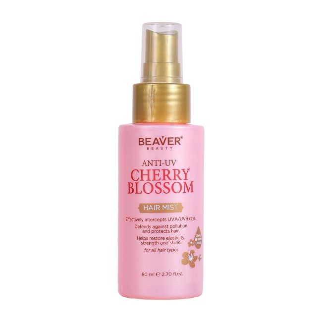 BEAVER CHERRY BLOSSOM ANTI-UV plaukų purškiklis, 80 ml