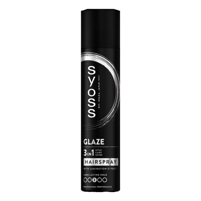 SYOSS GLAZE 3IN1 plaukų lakas, 300 ml