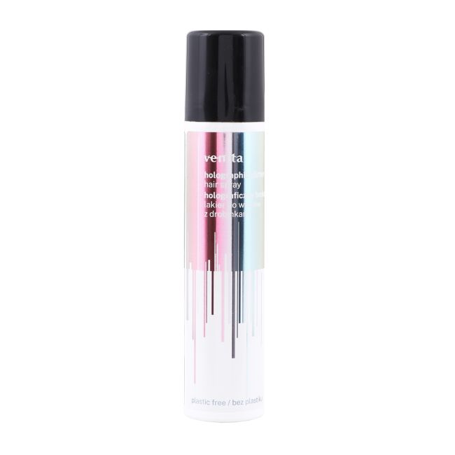 VENITA HOLOGRAPHIC GLITTER plaukų lakas, 75 ml