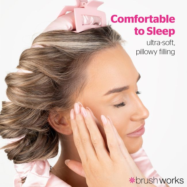 BRUSHWORKS HEATLESS CURLER plaukų garbanojimo rinkinys