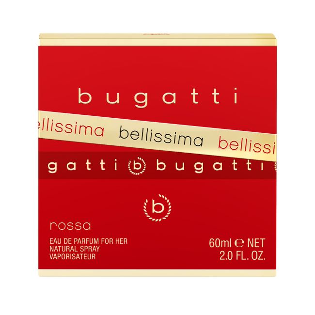 BUGATTI BELLISSIMA ROSSA parfumuotas moterų vanduo, 60 ml