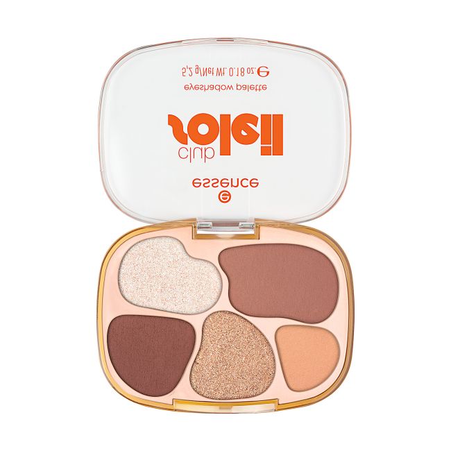 ESSENCE CLUB SOLEIL akių vokų šešėlių paletė, 5,2 g