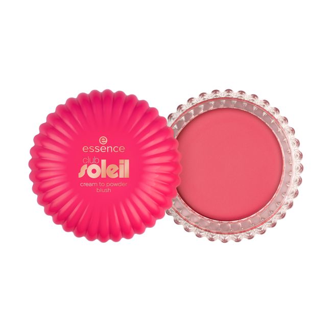 ESSENCE CLUB SOLEIL CREAM TO POWDER skaistalai, 8,5 g
