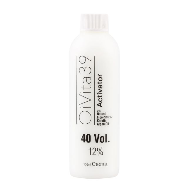 OIVITA 39 OXIDANTE 40 VOL plaukų dažų oksidacinė emulsija, 150 ml