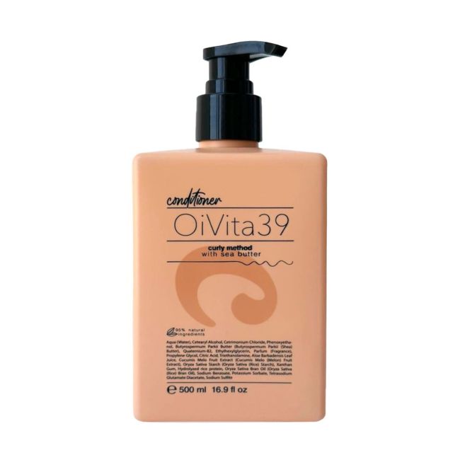 OIVITA 39 CURLY METHOD SHEA BUTTER plaukų kondicionierius, 500 ml
