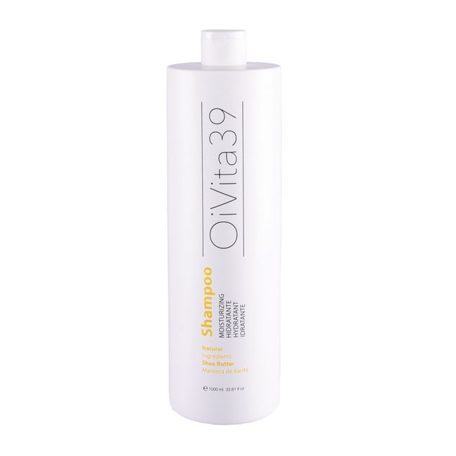 OIVITA 39 MOISTURIZING SHEA BUTTER plaukų šampūnas, 1000 ml