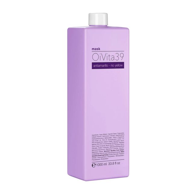 OIVITA 39 NO YELLOW plaukų kaukė, 1000 ml