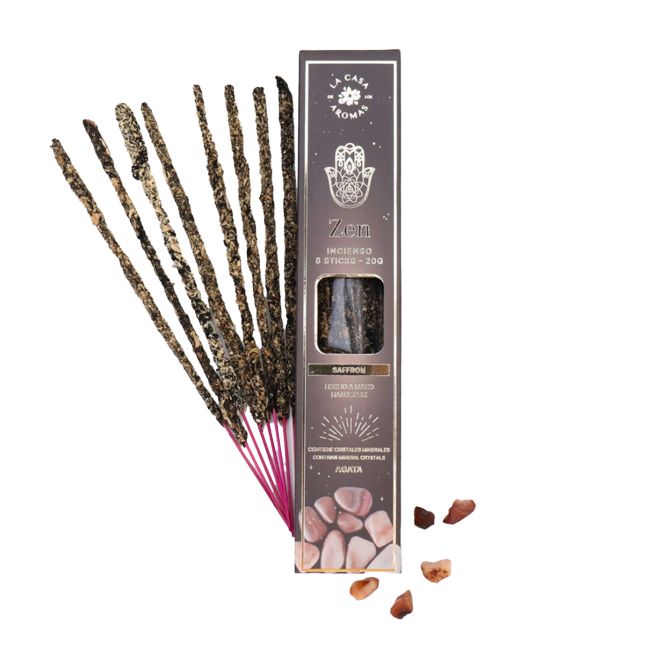 LOS AROMAS ZEN SAFFRON smilkalai (8 vnt. - 20 g)