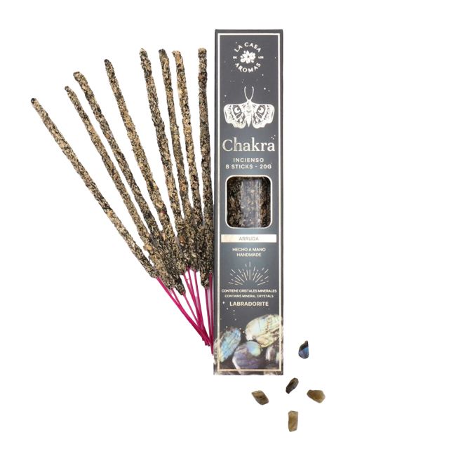 LOS AROMAS CHAKRA ARRUDA smilkalai (8 vnt. - 20 g)