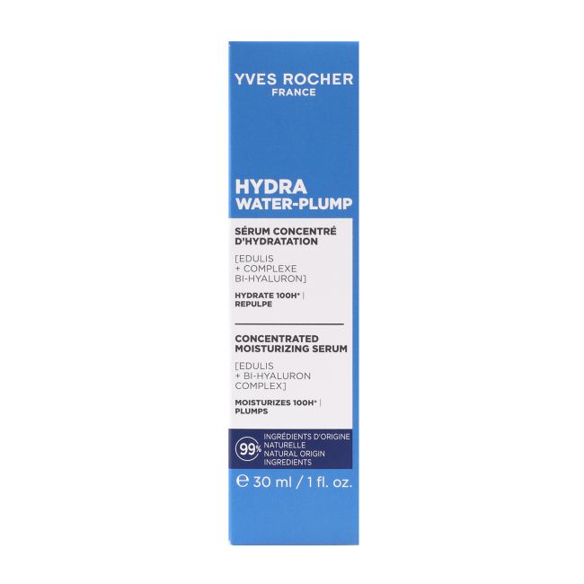 YVES ROCHER HYDRA WATER-PLUMP veido serumas, 30 ml
