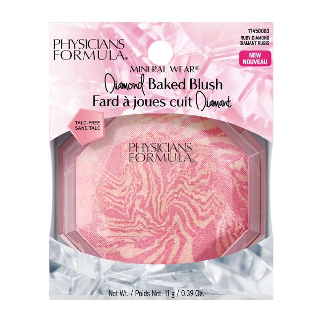 PHYSICIANS FORMULA MINERAL WEAR DIAMOND BAKED skaistalai, 11 g