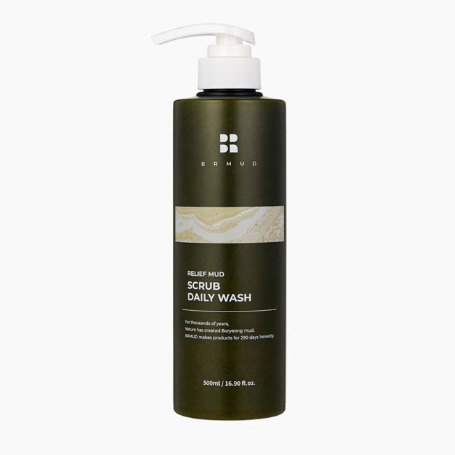 BRMUD RELIEF MUD SCRUB DAILY kūno prausiklis, 500 ml
