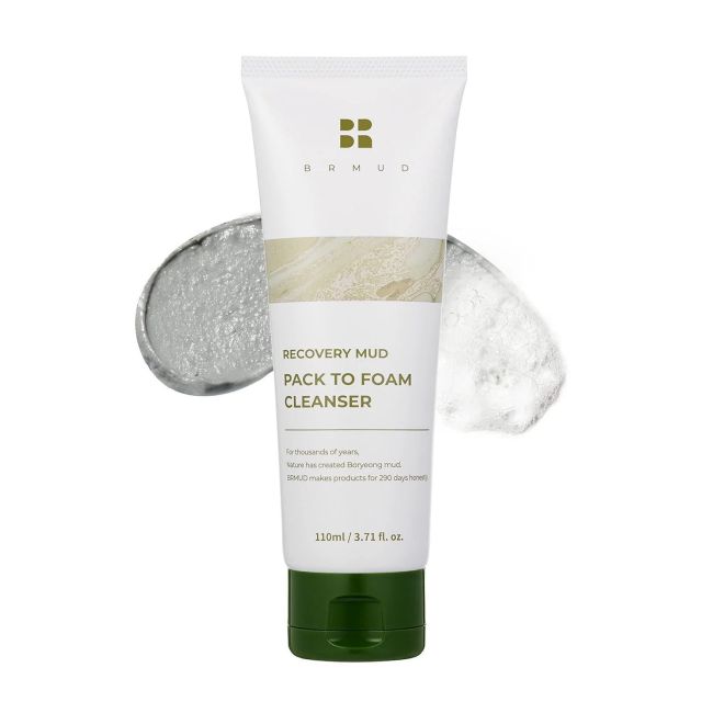 BRMUD RELIEF MUD PACK TO FOAM veido kaukė valiklis, 110 ml
