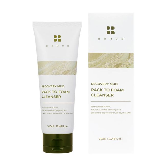 BRMUD RECOVERY MUD PACK TO FOAM veido kaukė valiklis, 310 ml