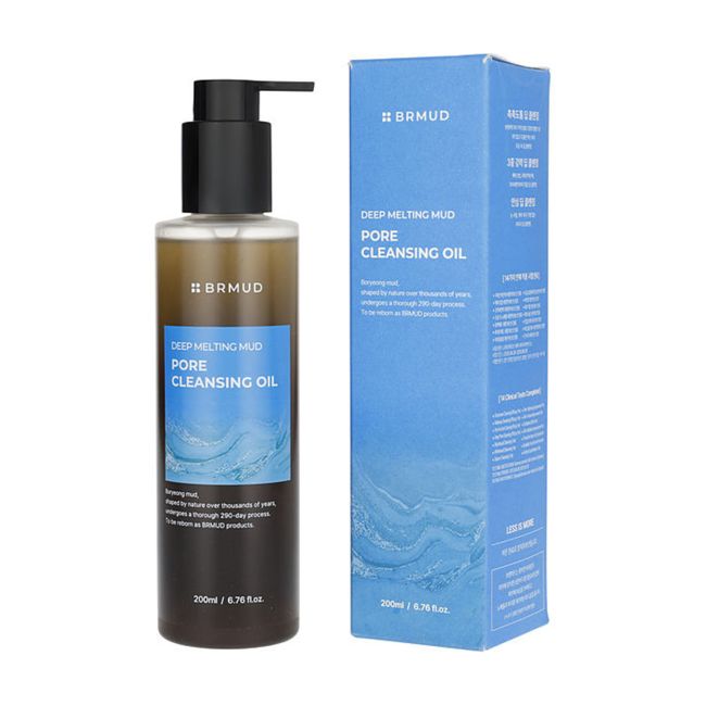 BRMUD DEEP MELTING MUD valomasis porų aliejus, 200 ml