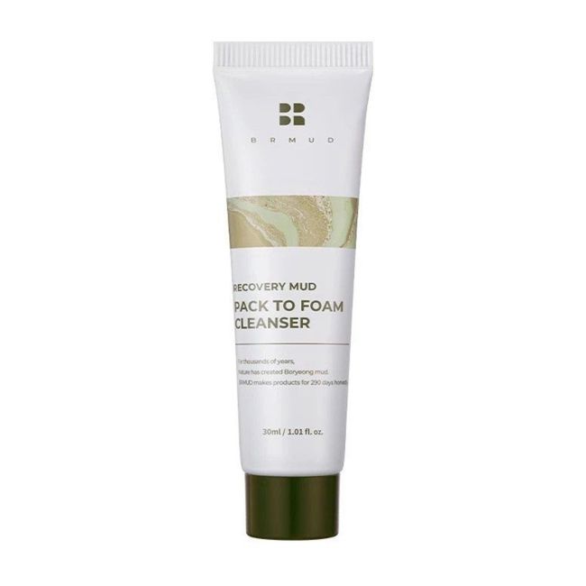 BRMUD RECOVERY MUD PACK TO FOAM veido kaukė valiklis, 30 ml