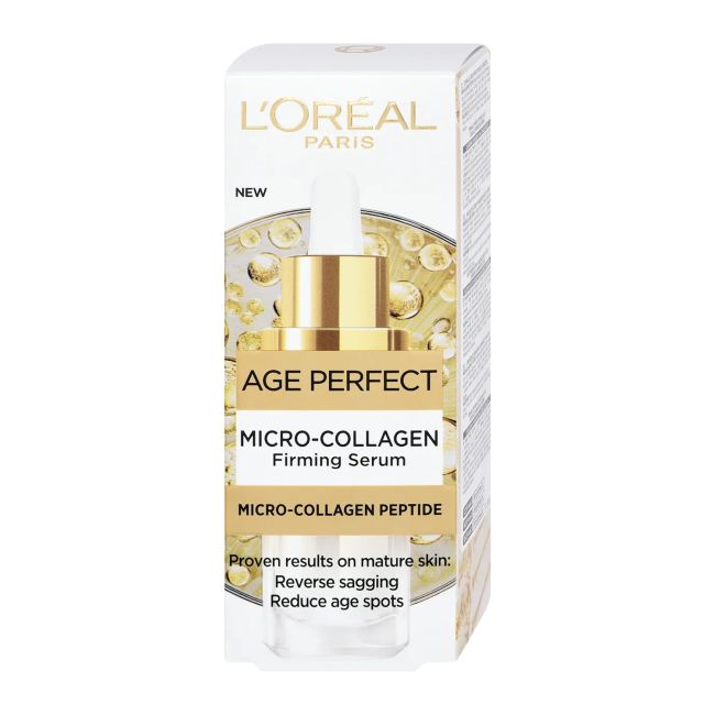 L'OREAL AGE PERFECT MICRO-COLLAGEN FIRMING veido serumas, 30 ml
