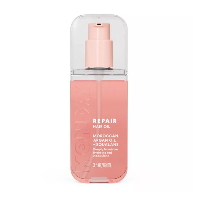MONDAY REPAIR MOROCCAN ARGAN OIL + SQUALANE plaukų aliejus, 89 ml