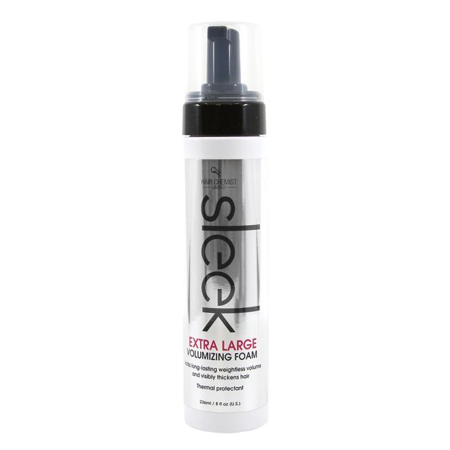 HAIR CHEMIST SLEEK EXTRA LARGE VOLUMIZING plaukų putos, 236 ml