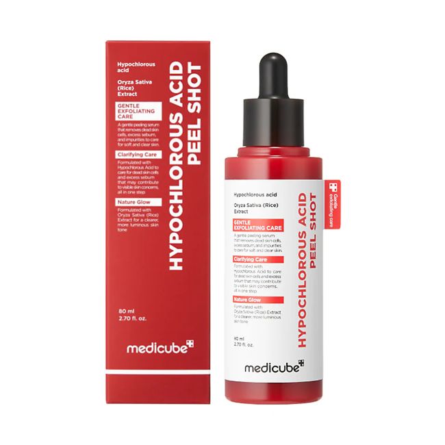 MEDICUBE HYPOCHLOROUS ACID SHOT šveičiamasis veido serumas, 80 ml
