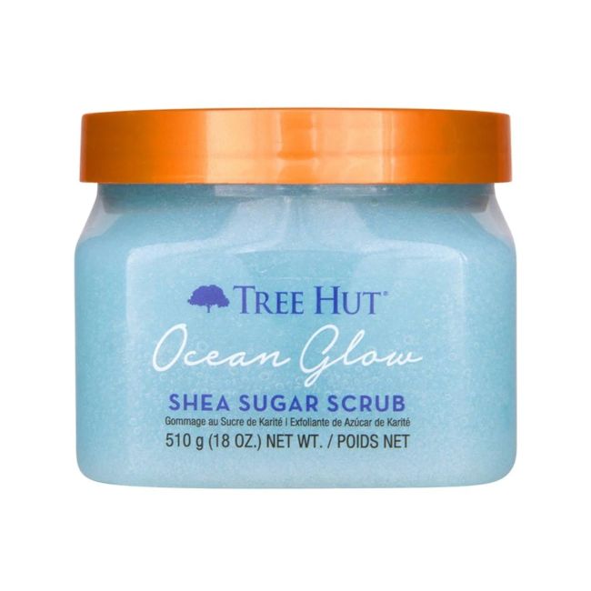 TREE HUT OCEAN GLOW HYDRATING SHEA SUGAR kūno šveitiklis, 510 g