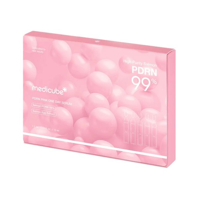 MEDICUBE PDRN PINK ONE DAY veido serumai (1.5 ml x 10 vnt.)