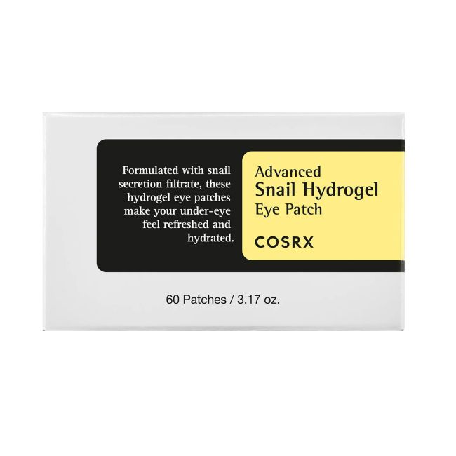 COSRX ADVANCED SNAIL HYDROGEL paakių padukai (60 vnt.)