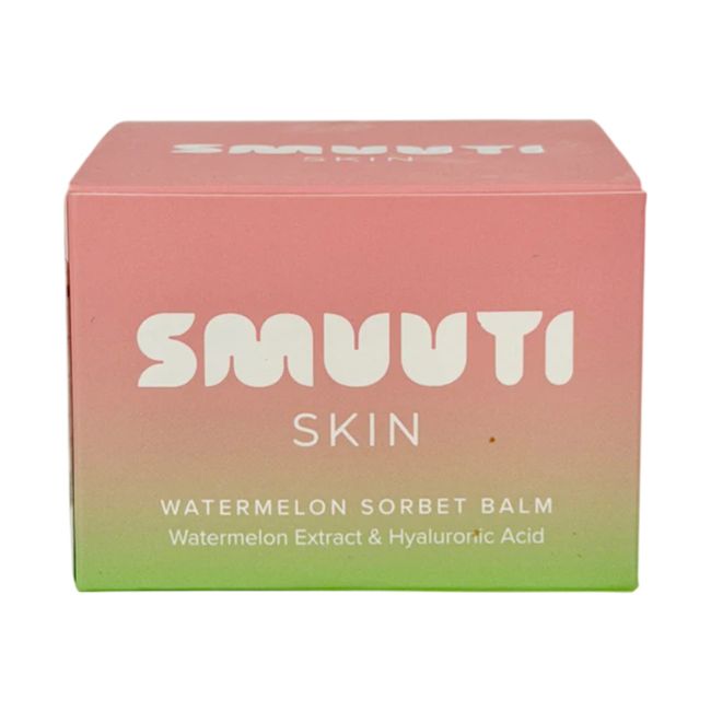 SMUUTI SKIN WATERMELON SORBET valomasis veido balzamas, 100 ml