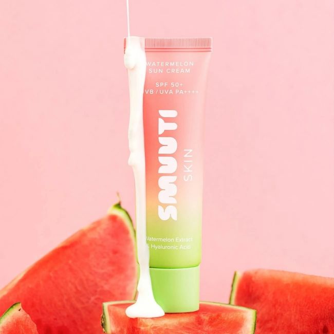 SMUUTI SKIN WATERMELON SUN SPF50+ apsauginis veido kremas, 50 ml