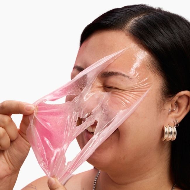 SMUUTI SKIN STRAWBERRY BOOST WRAPPING nulupamoji veido kaukė, 70 ml