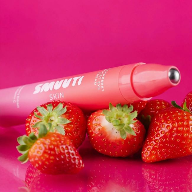 SMUUTI SKIN STRAWBERRY BOOST paakių kremas, 15 ml