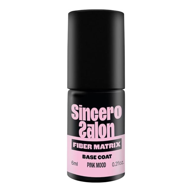 SINCERO FIBER MATRIX gelinio nagų lako pagrindas, 6 ml