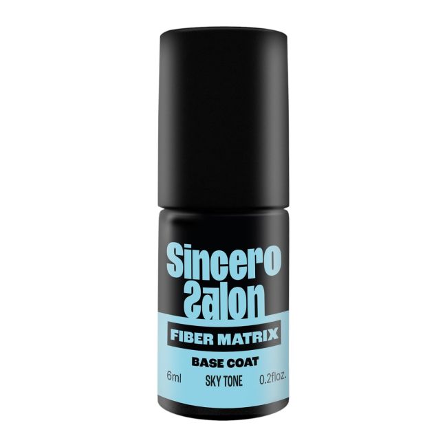 SINCERO FIBER MATRIX gelinio nagų lako pagrindas, 6 ml
