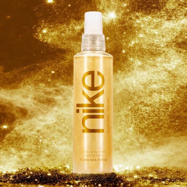 NIKE GOLDEN GLOW kūno ir plaukų migla, 200 ml
