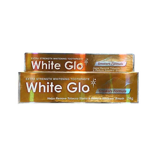 WHITE GLO SMOKERS FORMULA dantų pasta, 24 g